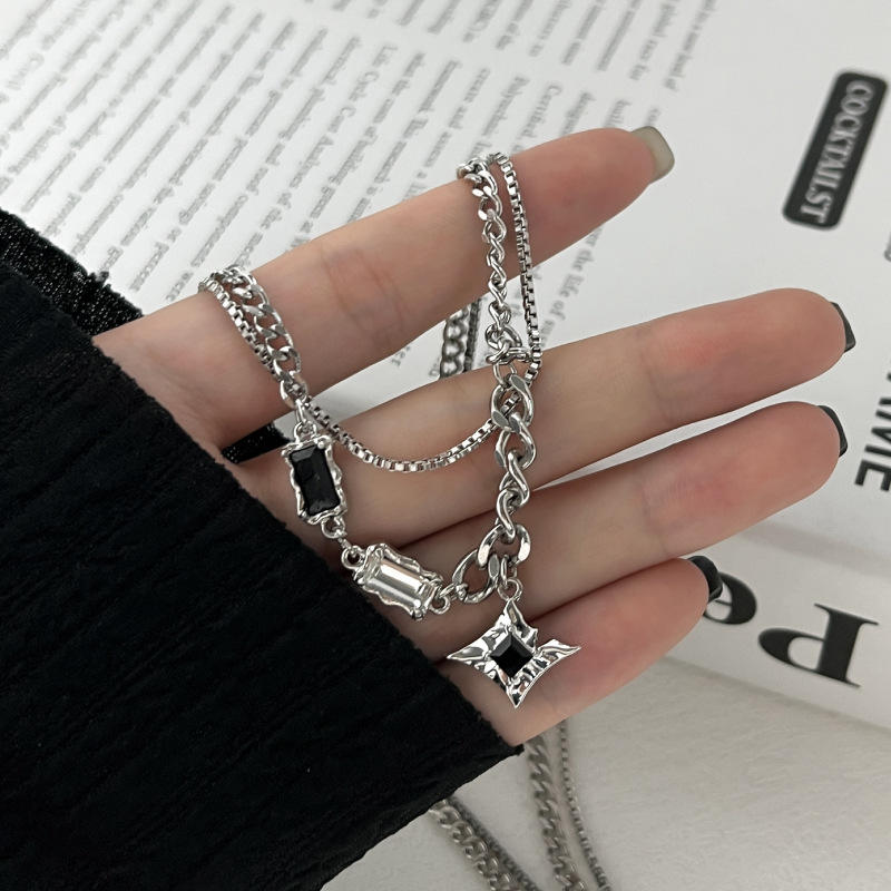 Yozora-Double Layer Necklace - Tensho.clo
