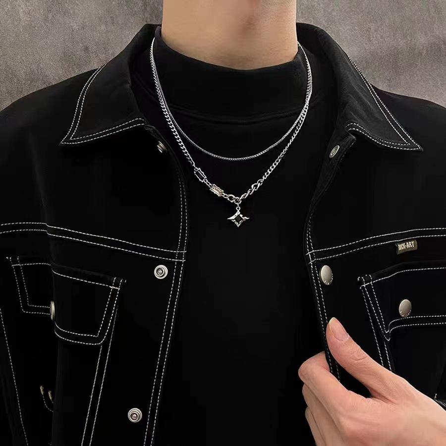 Yozora-Double Layer Necklace - Tensho.clo